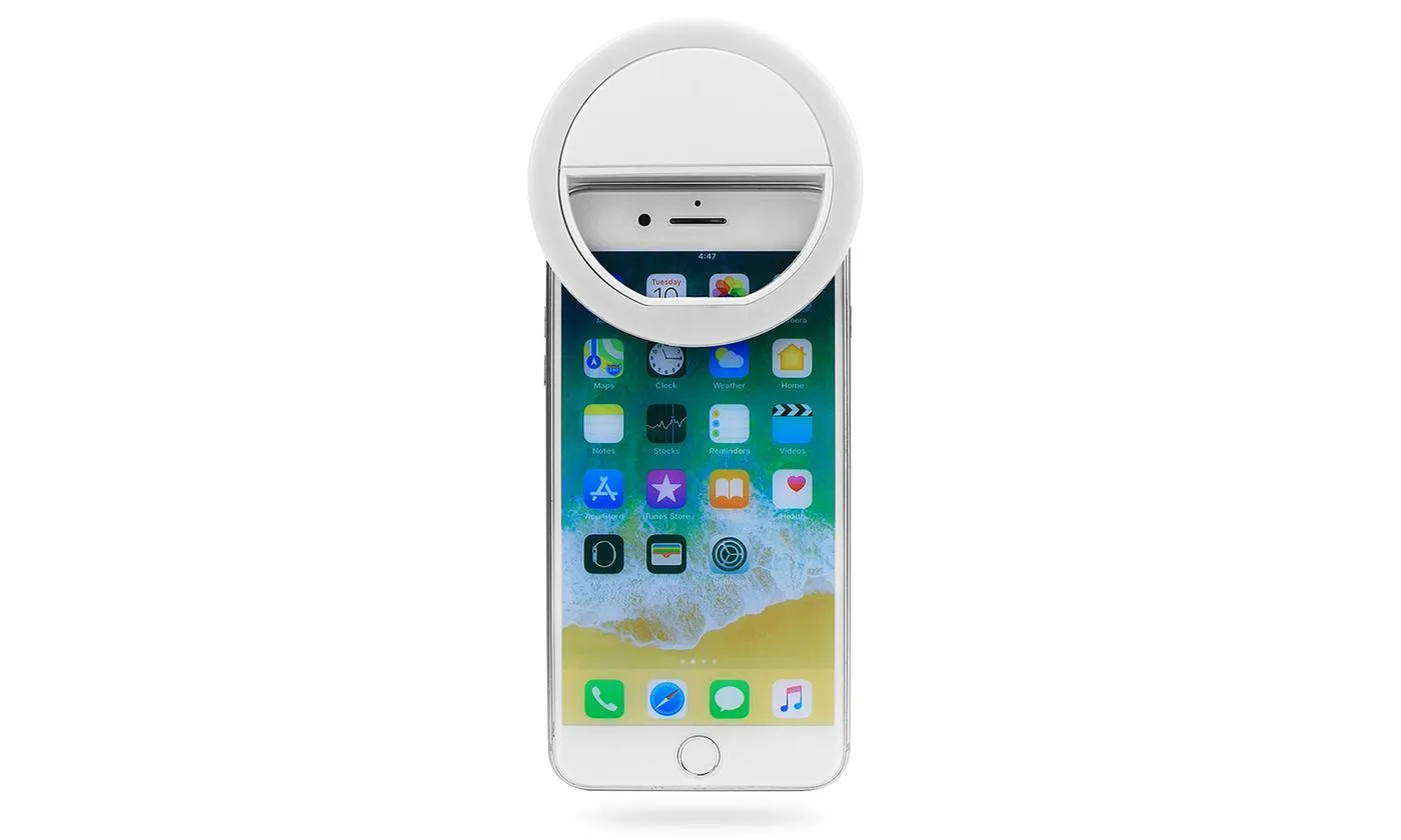 Brightness LED Selfie Ring Fill Light 3-Level For All Cell Phone Models