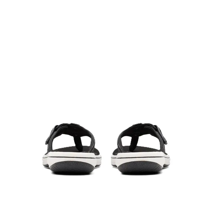 Clarks Women's Breezey Sun H Black Sandals