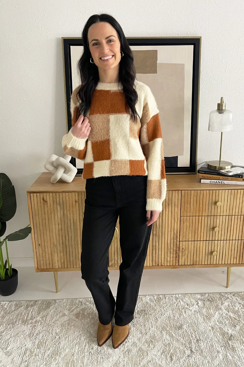 Color Mosaic Sweater