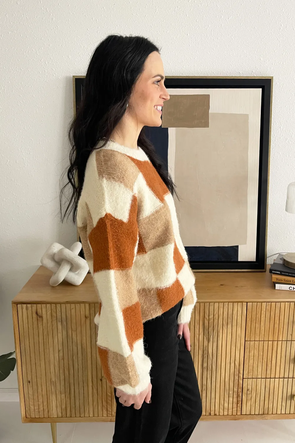 Color Mosaic Sweater
