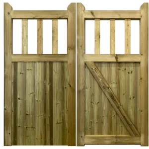 Cottage Mortise & Tenon Side Gate (Single)