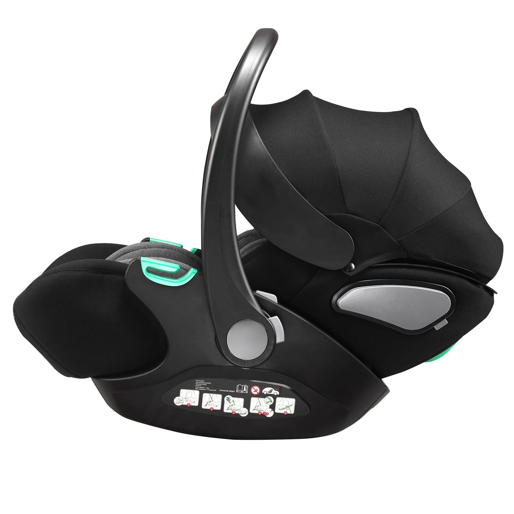 Cozy N Safe Avalon i-Size Rotating Car Seat & Base - Black