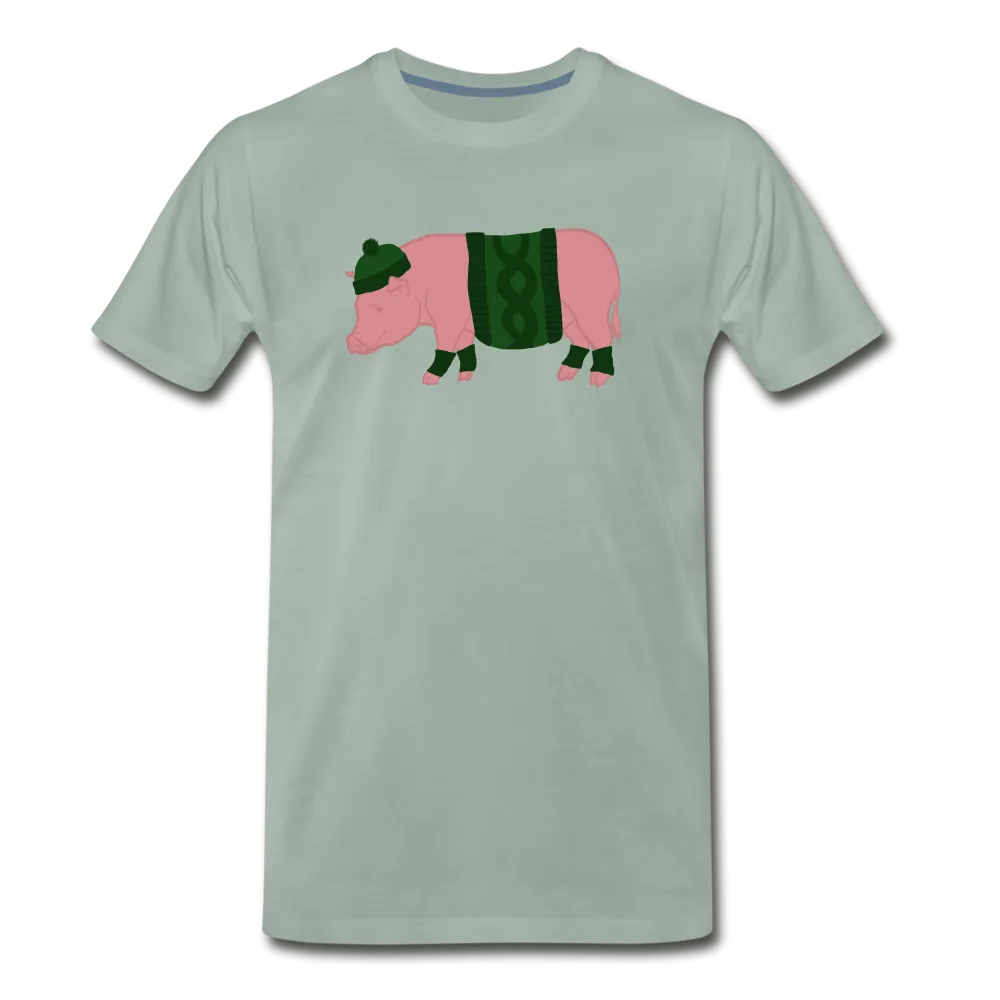Cozy Piggy Adult T-shirt