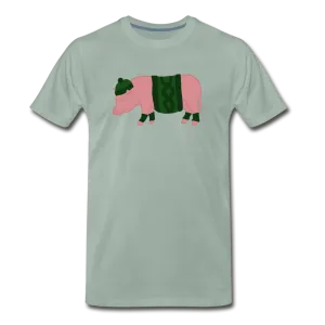 Cozy Piggy Adult T-shirt