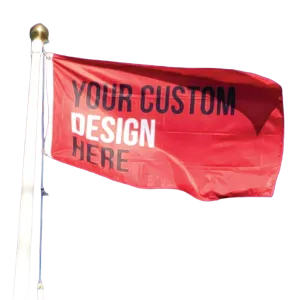 Custom Printed Flags- Full Color Print on High Quality Polyester