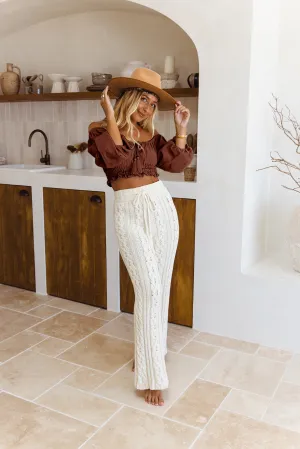 Daydream Knit Pants - Ivory