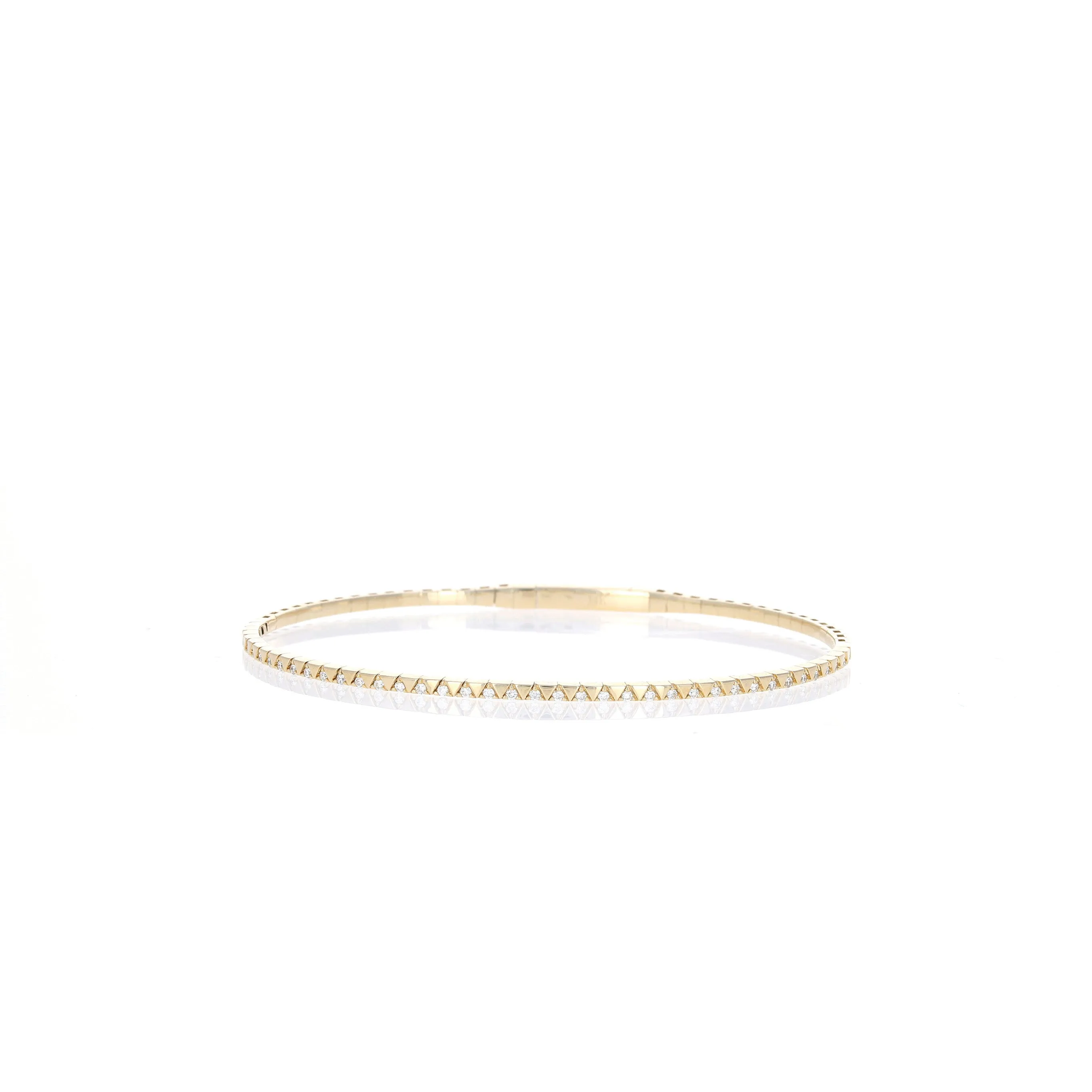 Diamond V Flex Bangle