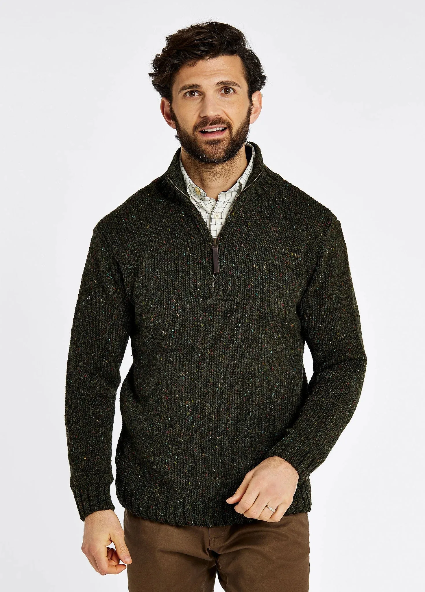 Dubarry Mens Callaghan Knitted jumper - Navy