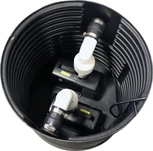 EasyPro Wide Diameter Pump Vault - Round