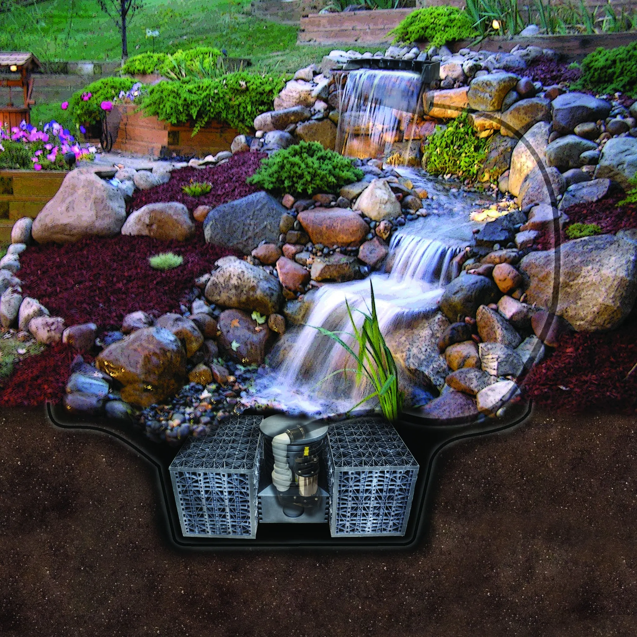 EasyPro Wide Diameter Pump Vault - Round