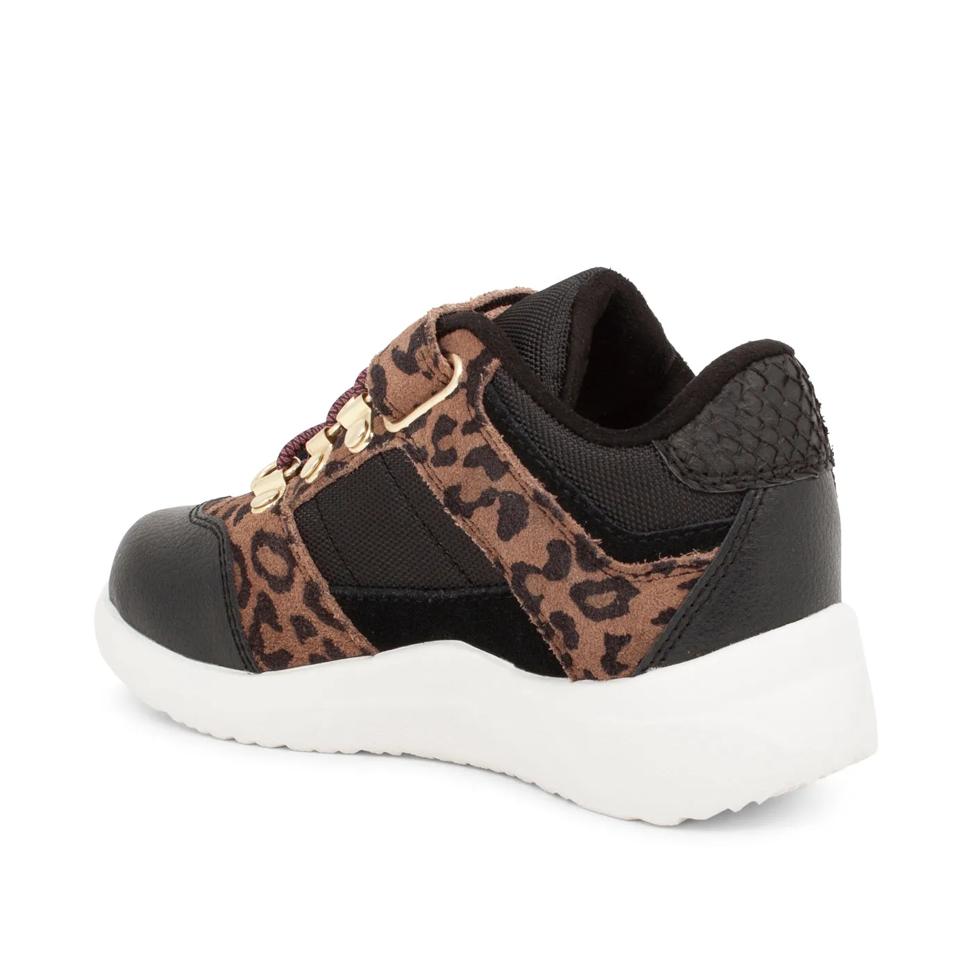 Ellis Waterproof Sneak - Brown Leo