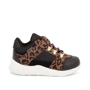 Ellis Waterproof Sneak - Brown Leo