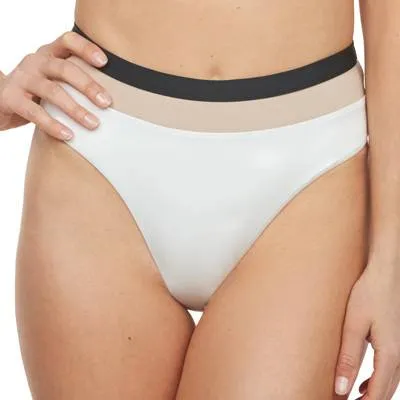 FINAL SALE Color Block High Waist Swimwear Bottom