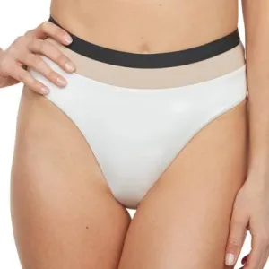 FINAL SALE Color Block High Waist Swimwear Bottom