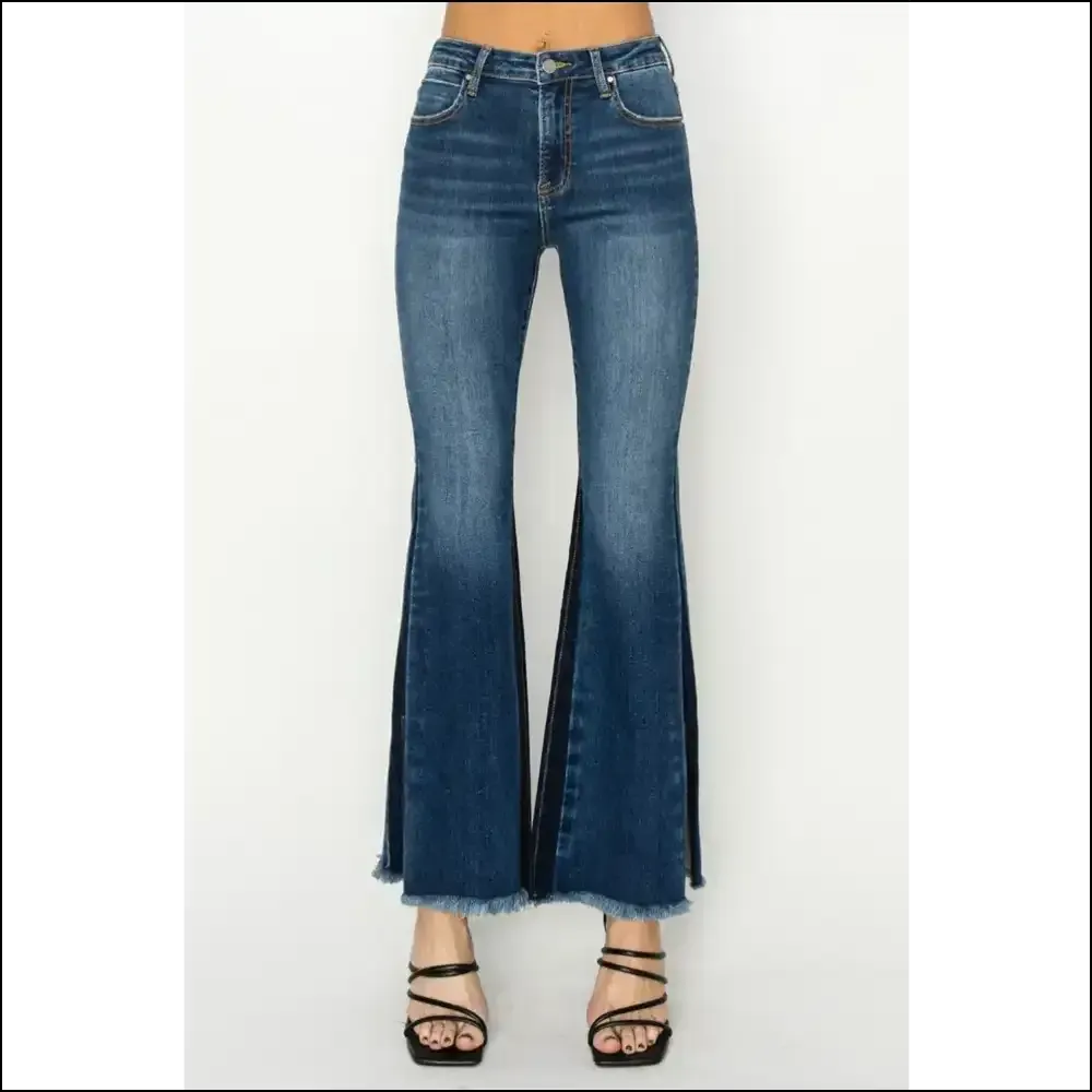 Flare your Way to Fashion Fame with Needful Things Slit Flare Jeans 💃✨