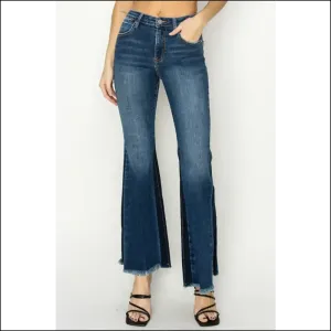 Flare your Way to Fashion Fame with Needful Things Slit Flare Jeans 💃✨