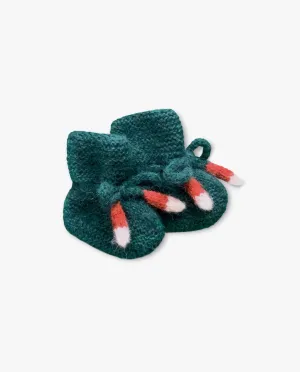 Fox Booties | Emerald