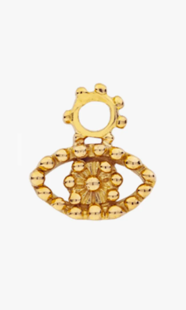 GAYA Joaillerie The Mini Eye Charm - 18K Gold