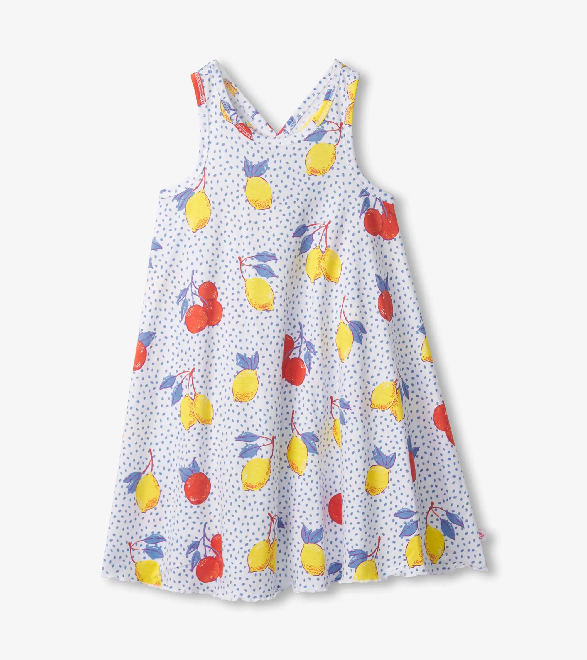Girls Fresh Citrus Trapeze Dress
