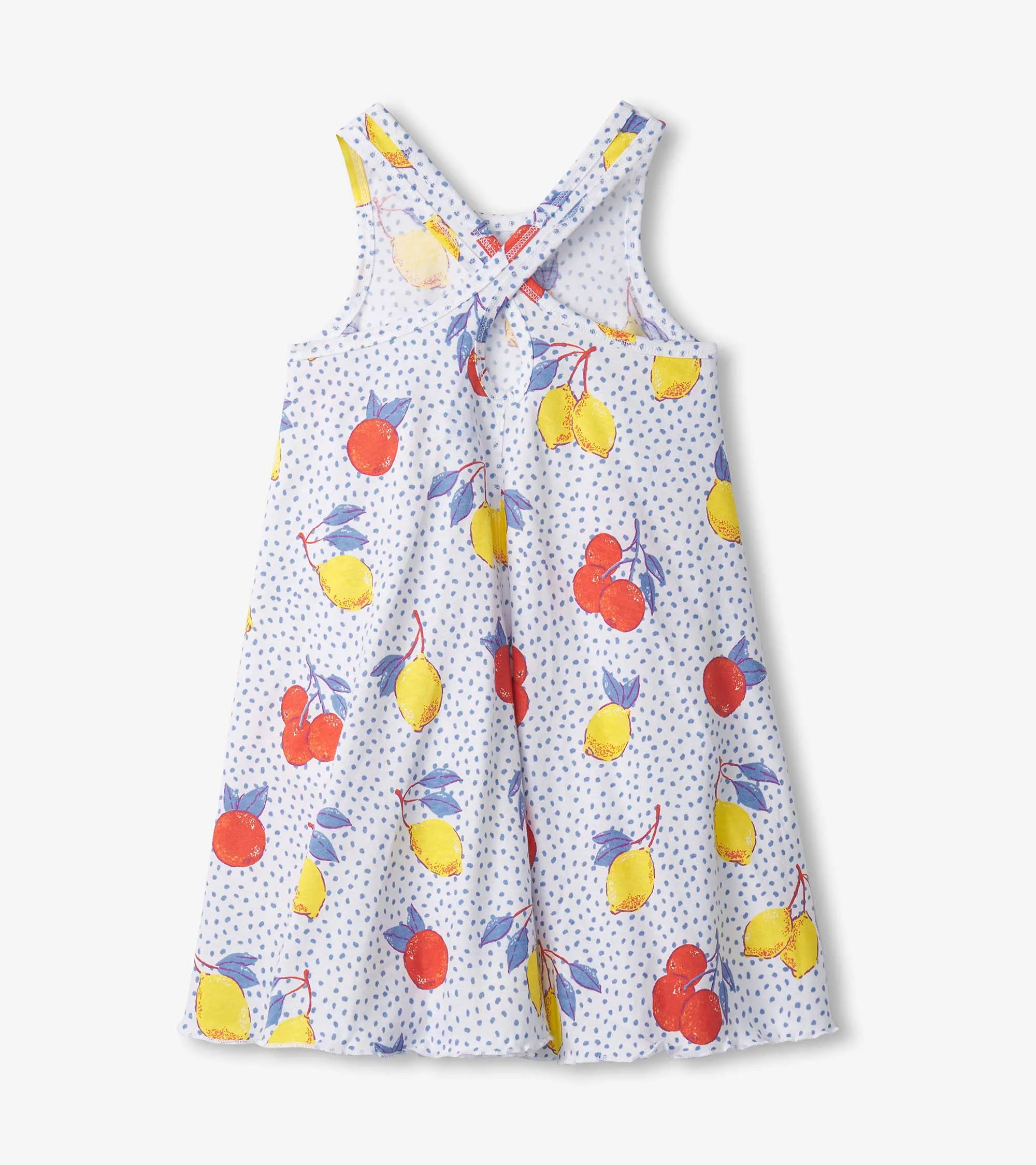 Girls Fresh Citrus Trapeze Dress