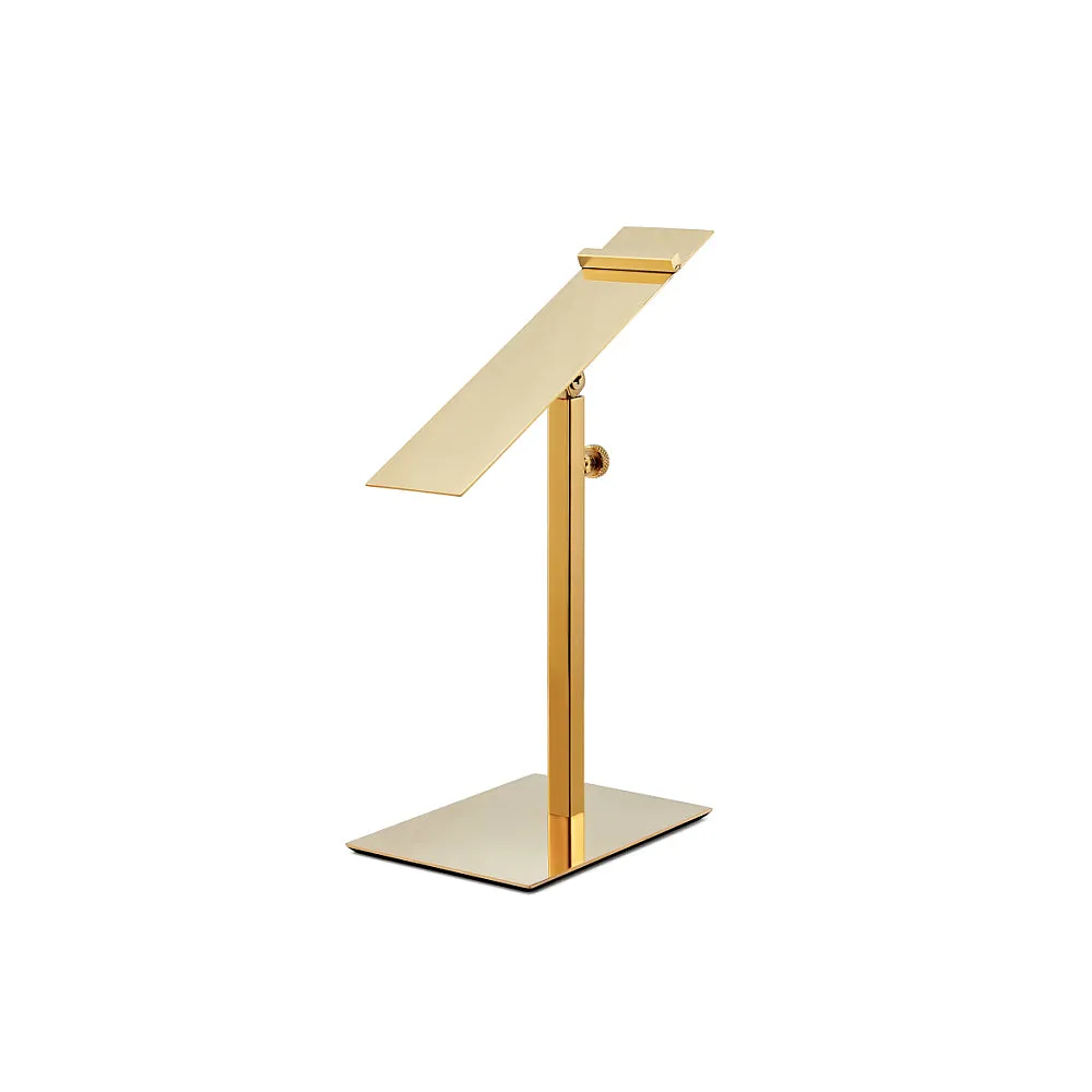 Gold Shoe Display Stand - Store Shoe Display Racks - Shoe Display Ideas