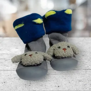 Grey Silicone Socks Shoes 2610 E