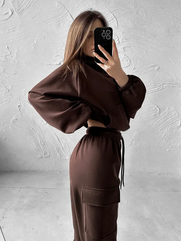 GYPSY GIRL - Casual Sweatpants and Sweatshirt Set