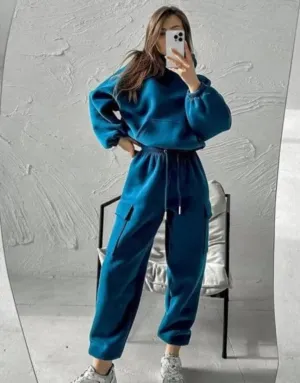 GYPSY GIRL - Casual Sweatpants and Sweatshirt Set