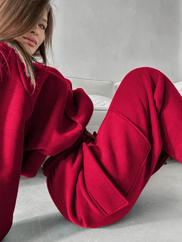 GYPSY GIRL - Casual Sweatpants and Sweatshirt Set