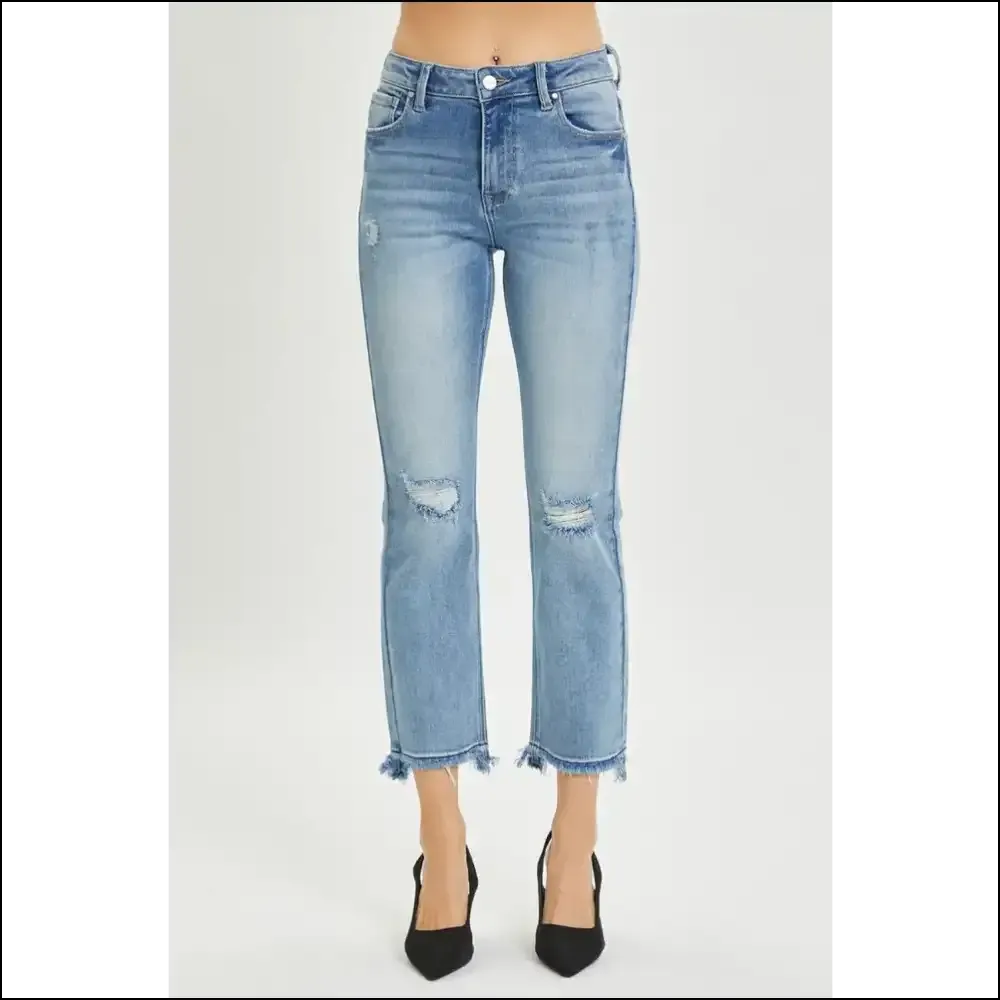 High Rise, Don’t Rise Up Against these Distressed Cropped Jeans 😜 Needful Things