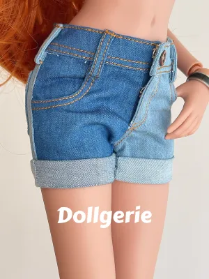 High Rise Double Roll Shorts for SmartDoll