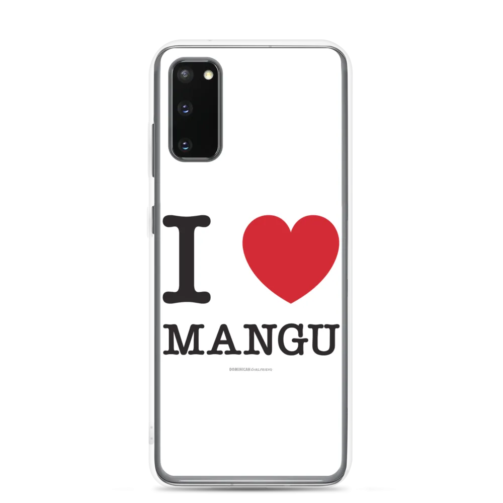 I Love Mangu Samsung Case
