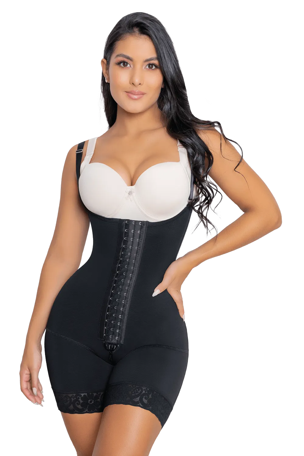 JACKIE LONDON 2011 - Shorts Body Shaper Covered Back and Perineal Zipper