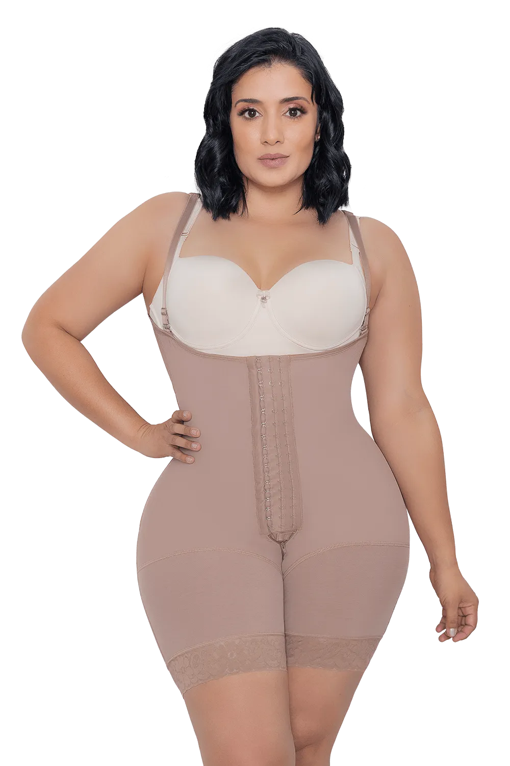 JACKIE LONDON 2011 - Shorts Body Shaper Covered Back and Perineal Zipper