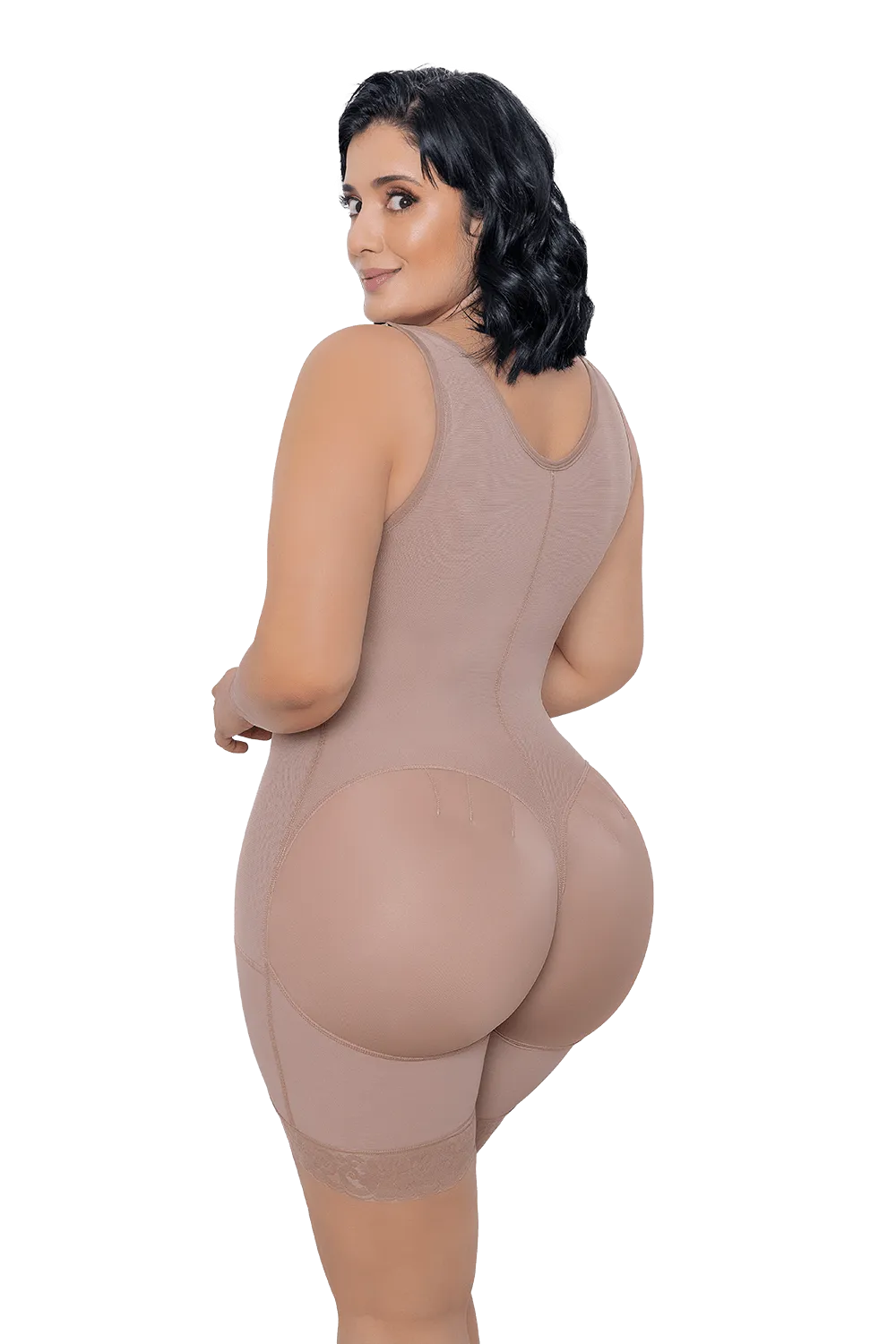 JACKIE LONDON 2011 - Shorts Body Shaper Covered Back and Perineal Zipper