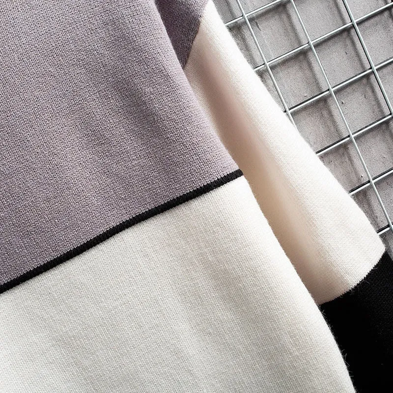 Kaelan - Patchwork Sweater For Men