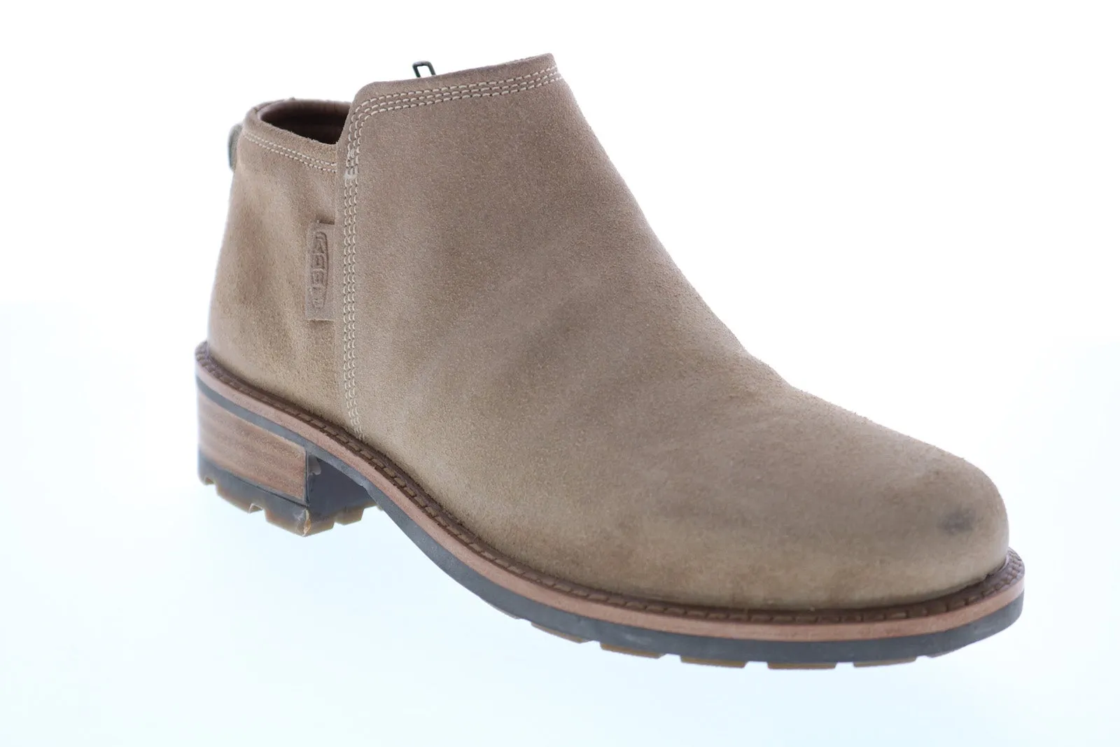 Keen Oregon City Shoe Womens Brown Suede Slip On Booties Boots