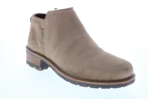 Keen Oregon City Shoe Womens Brown Suede Slip On Booties Boots