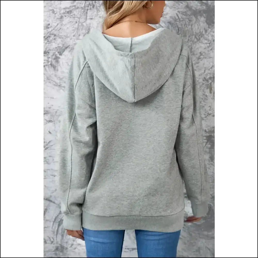 Lace Up Long Sleeve Hoodie: Dress to Impress, Even when You’re Guessing! 👑✨