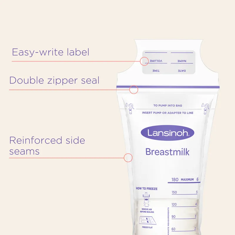 Lansinoh Milk Storage Bags 50Pk