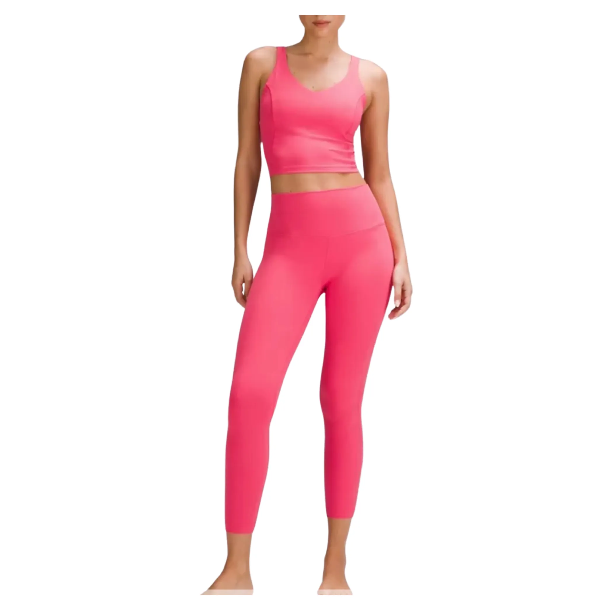 LULULEMON High Rise Align Legging 25” Glaze Pink  Size 6