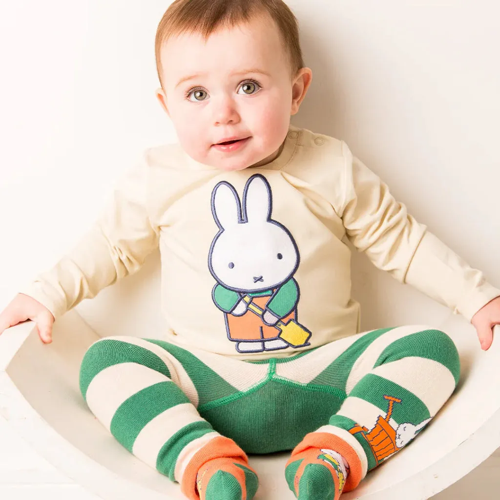 Luxury Baby Hamper, Miffy Plush, Blade And Rose Miffy Outfit, Organic Little Dutch Blanket