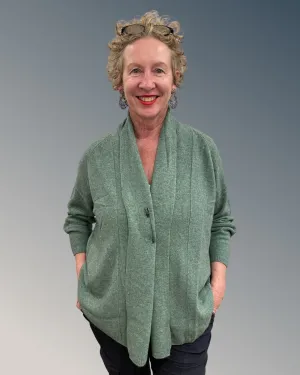 Mansted Zoca Knitted Jacket with Brooch