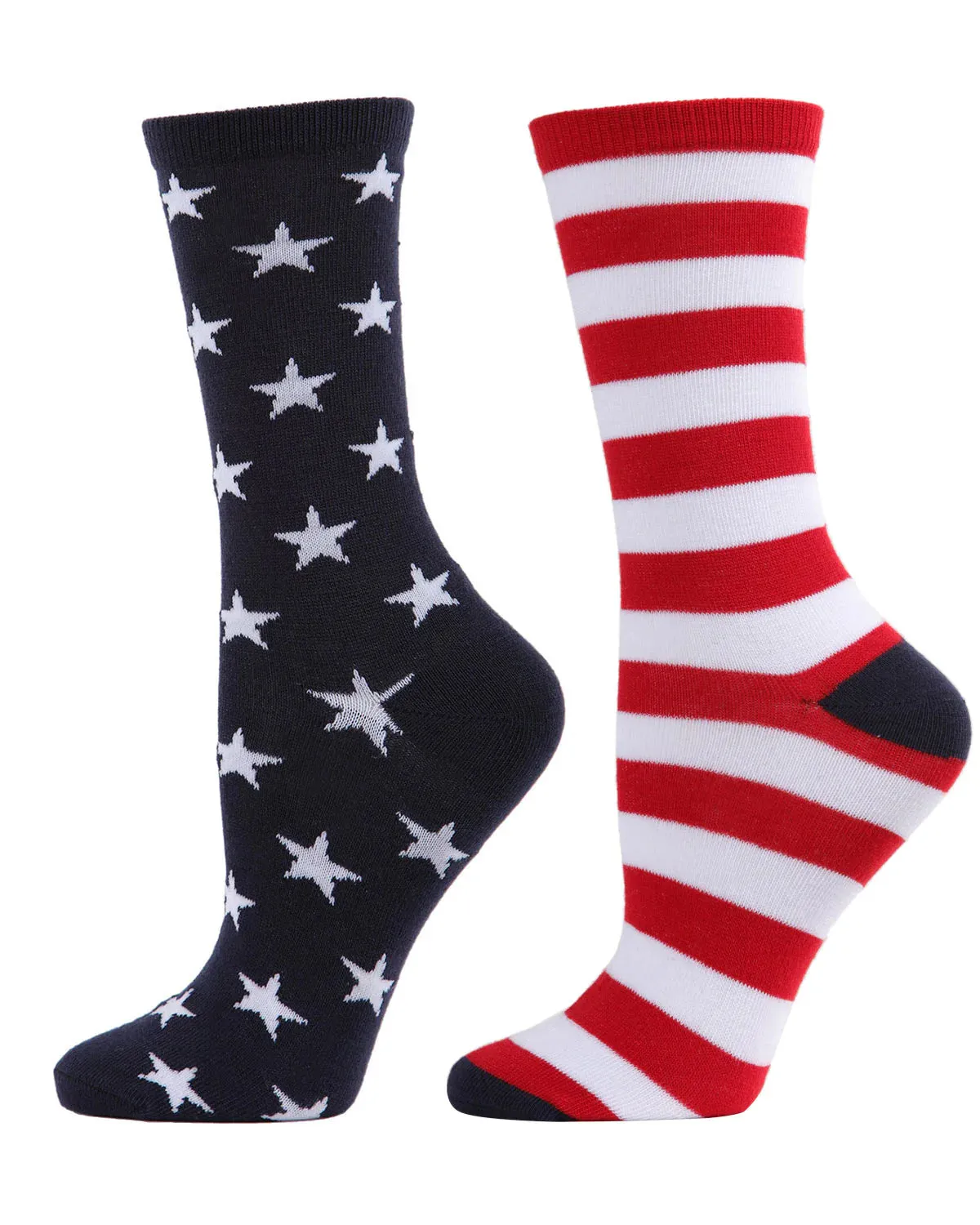 MEMOI UCV05532 NAVY STARS & STRIPES CREW