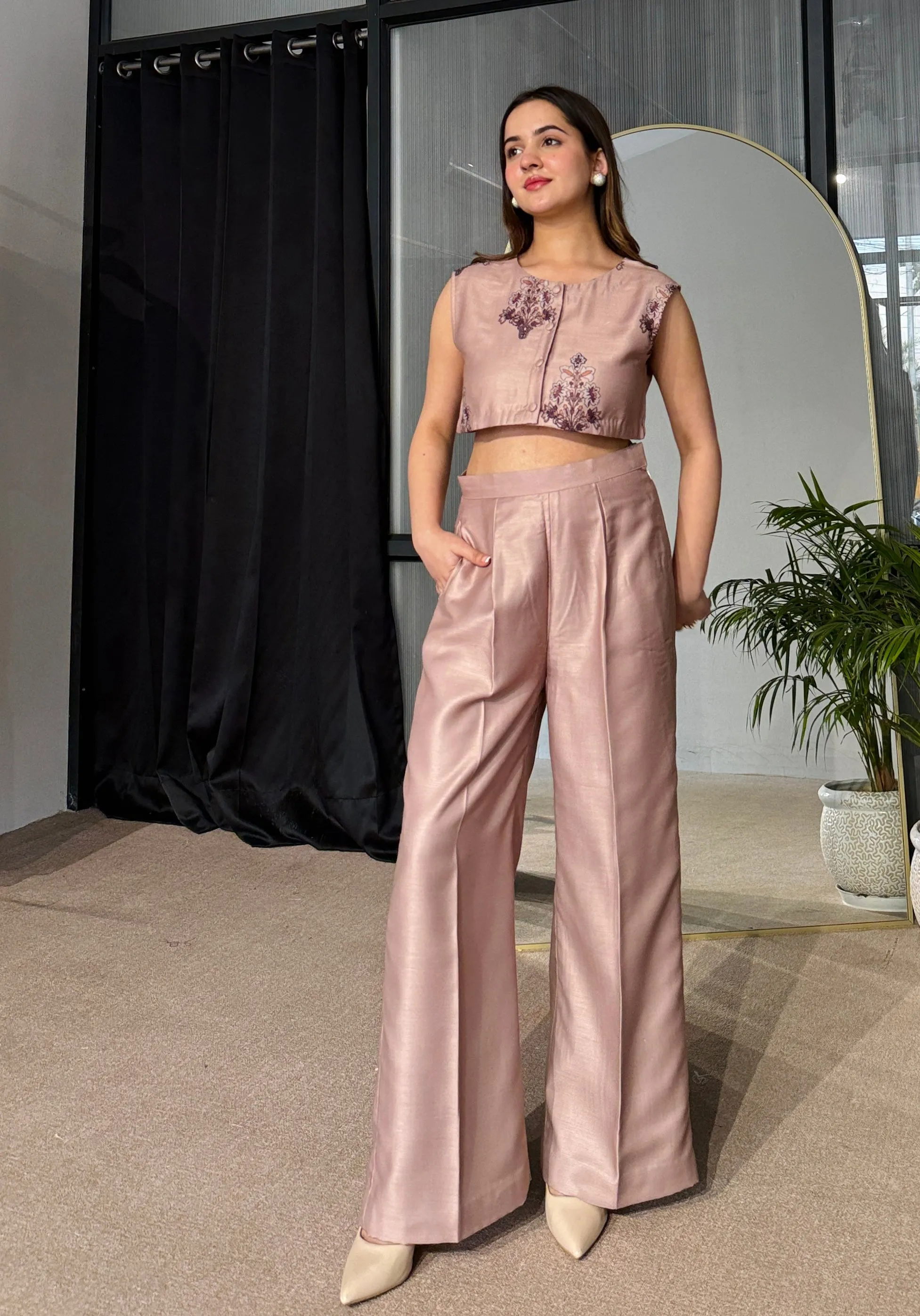 Mocha 3 Piece Co Ord Set