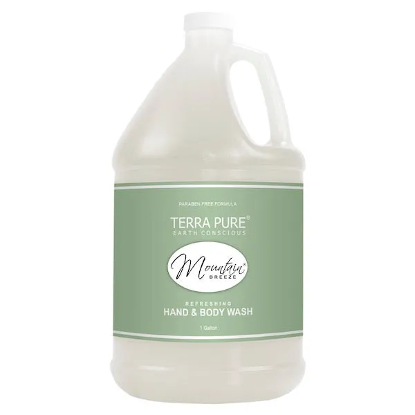Mountain Breeze Refreshing Hand & Body Wash, Gallons