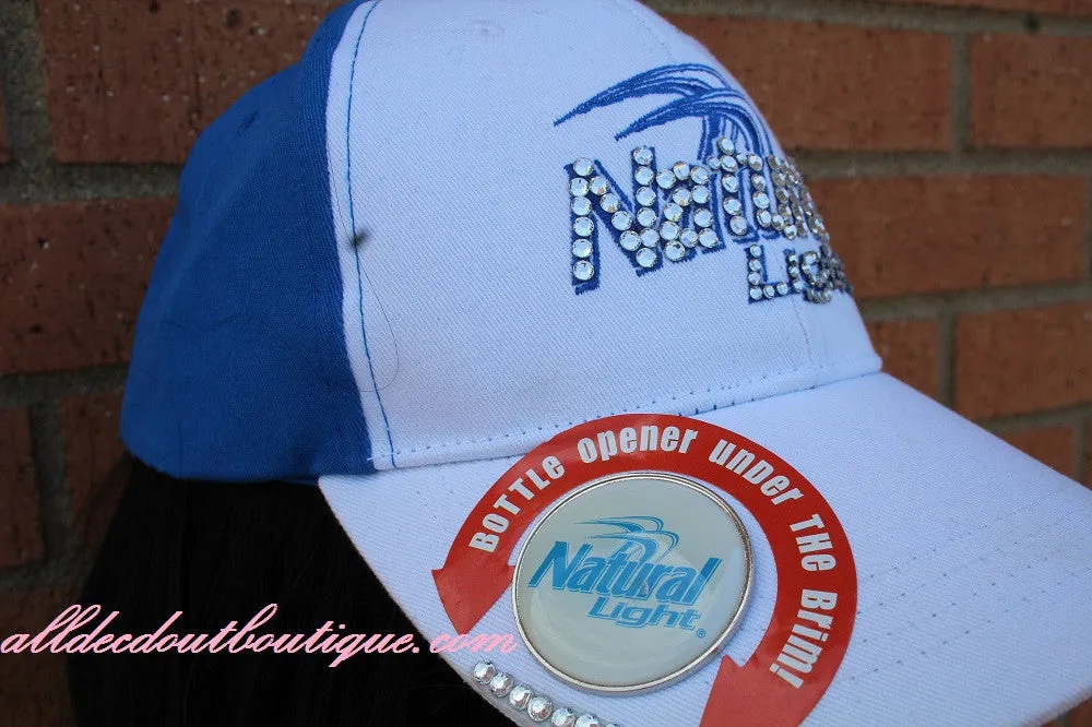 Natural Light | Blue/White Ball Cap