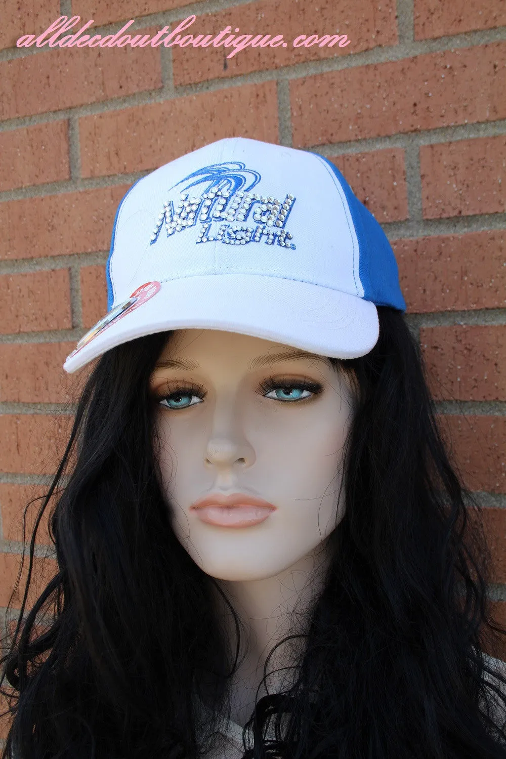 Natural Light | Blue/White Ball Cap