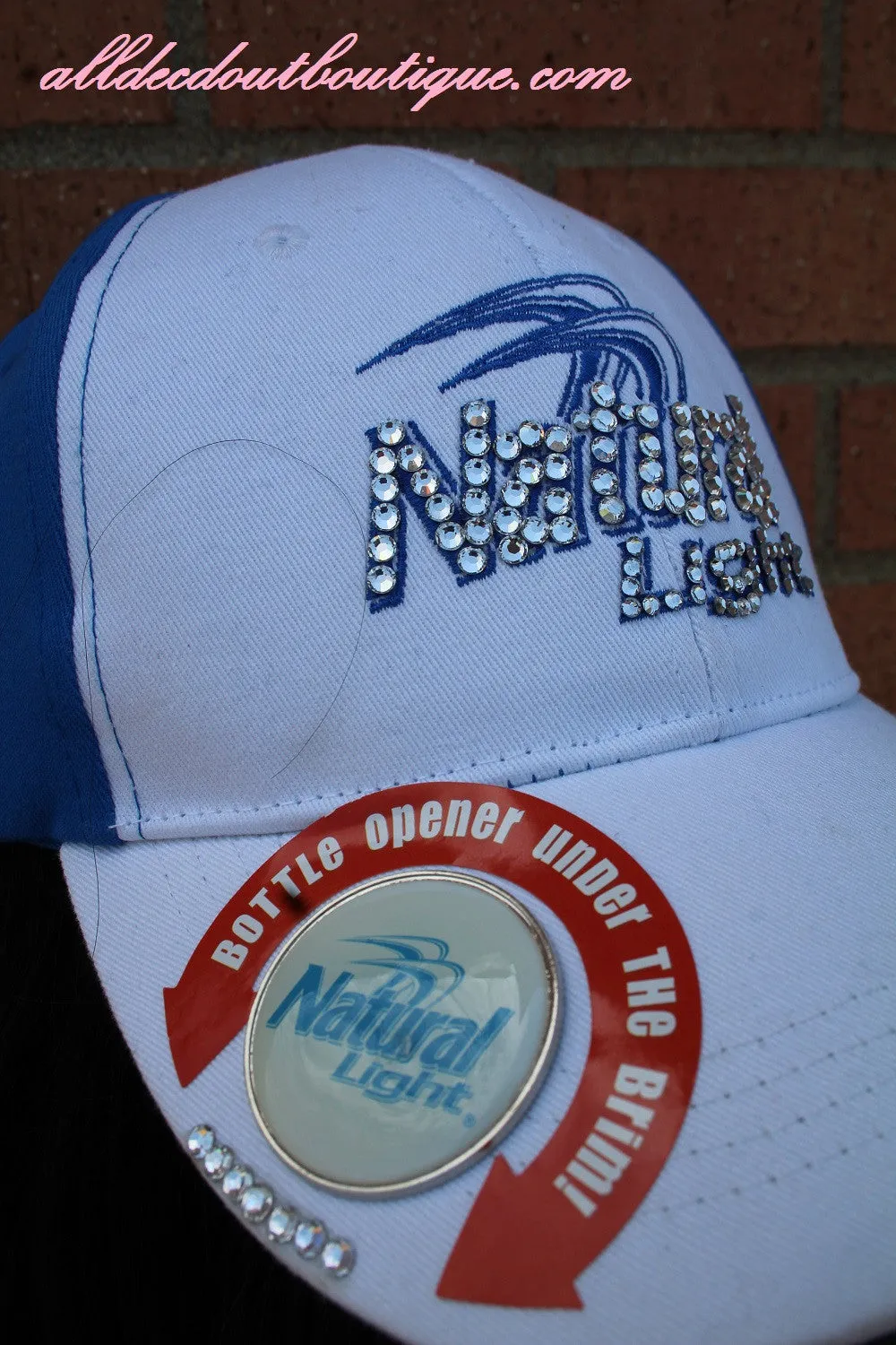 Natural Light | Blue/White Ball Cap