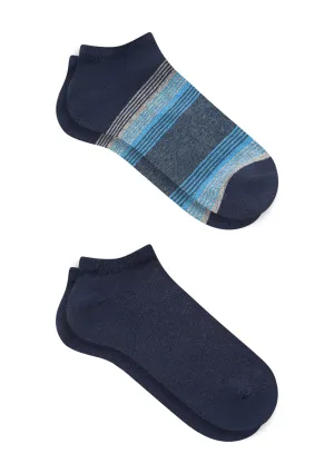 Navy Ankle Socks